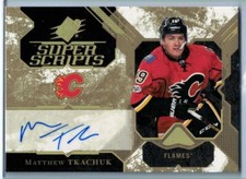 2017-18 Upper Deck SPX Hockey #SS-MT Matthew Tkachuk Super Scripts CalgaryFlames