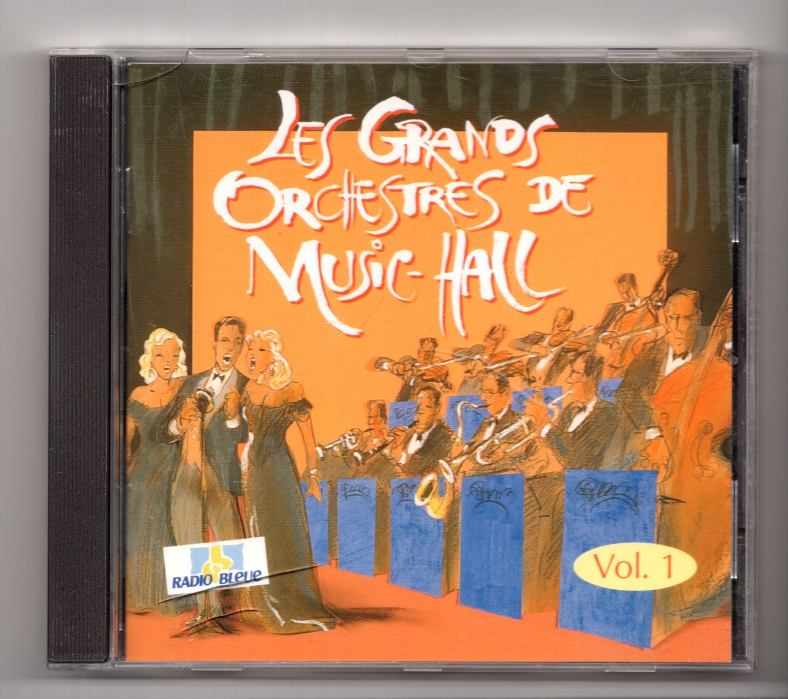 (IY100) Les Grands Orchestres De Music-Hall Vol 1, 20 tracks - 1997 CD