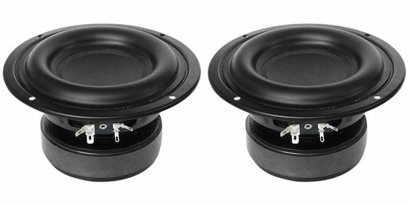 SubWoofer Bass Speakers 4ohm Home Car Audio Woofer 6