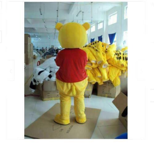Winnie The Pooh Bear Mascot Costume Adult Fancy Dress Party Suit EPE Cosplay Ho - Picture 3 of 3