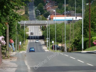 Photo 6x4 Spittal Hardwick Lane, Pontefract Dropping down the hill to dip c2011
