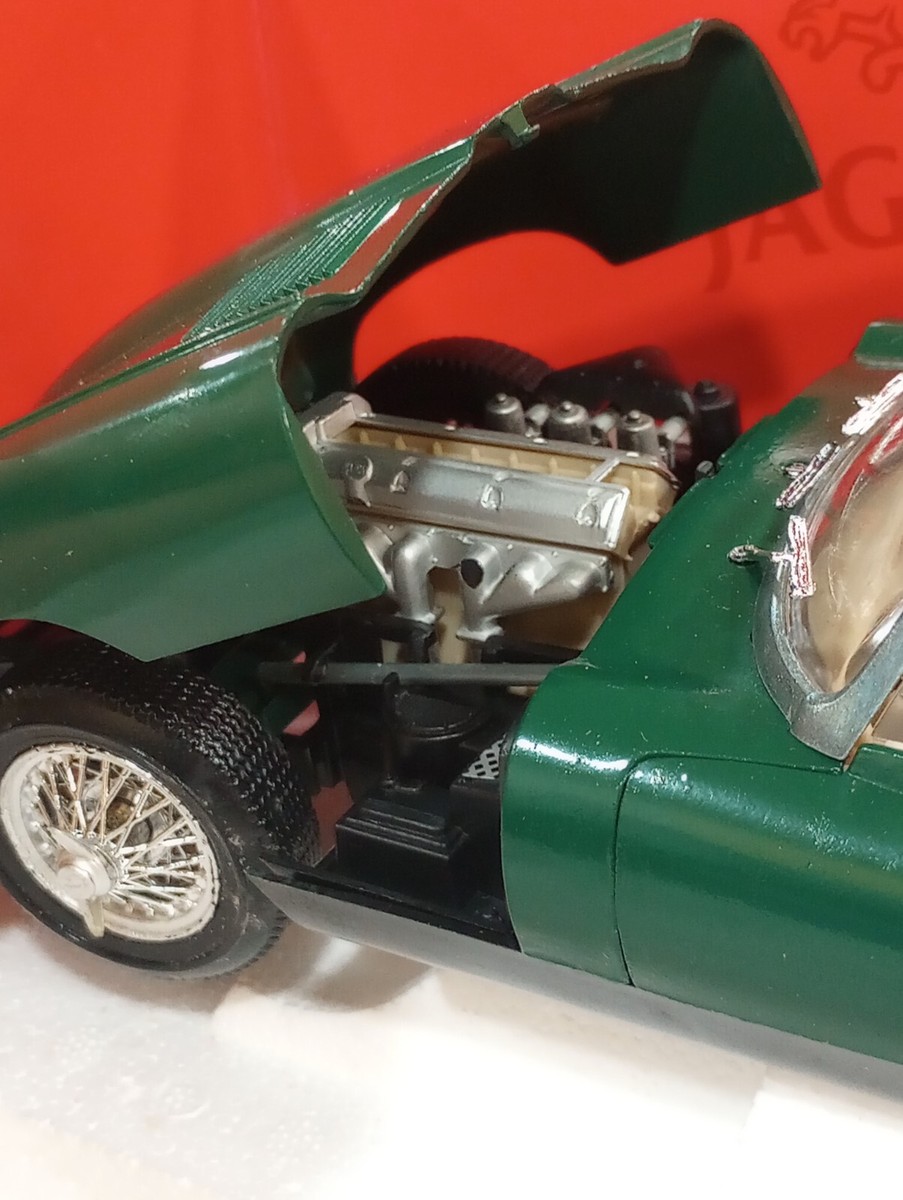 Tonka Polistil 1/16 Jaguar MK/2 Green Diecast Metal Model Car