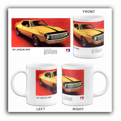 1971 AMC Javelin - AMX - Promotional Advertising Mug