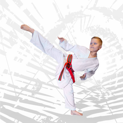 KIHON Karateanzug KARATE KA Wettkampf Kinderanzug