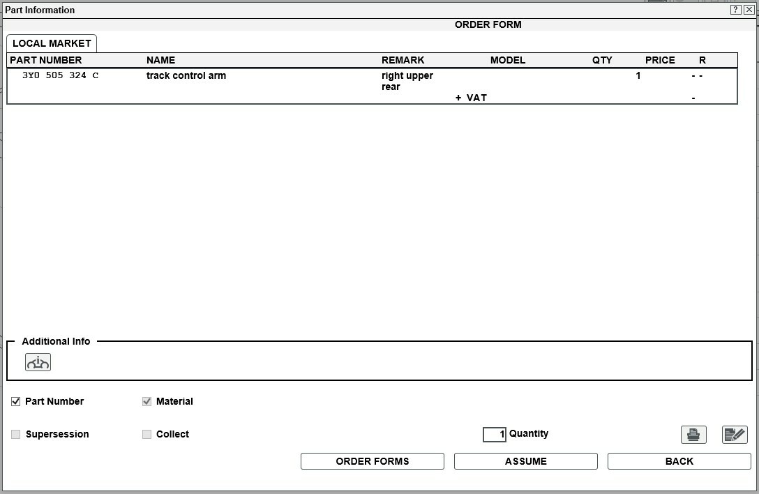 Bentley Mulsanne 2011 + Right Rear Upper and Lower control Arms + Hardware.