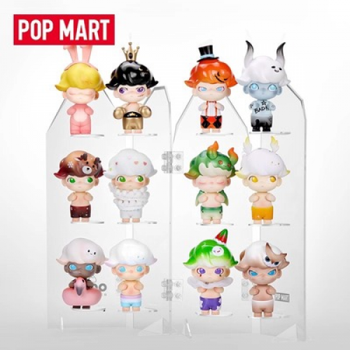 その他 Popmart DIMOO Original Foot Print POP MART x DIMOO Forest Night Series - Night Wolf mini