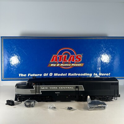 Atlas 1212-1 O New York Central 5002 3-Rail Erie-Built Locomotive Powered A Unit