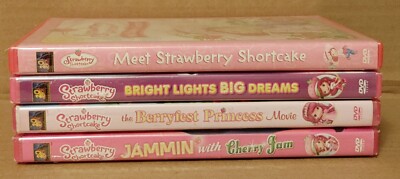 Strawberry Shortcake Lot Of 4 Movies DVD | eBay