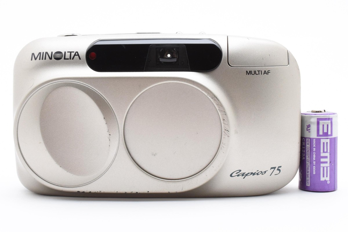 Near MINT] Minolta Capios 75 Point & Shoot 35mm Film Camera