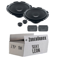 Seat Leon 1M Front Heck - Hertz Lautsprecher Boxen TüR Vorne Hinten - Einbauset