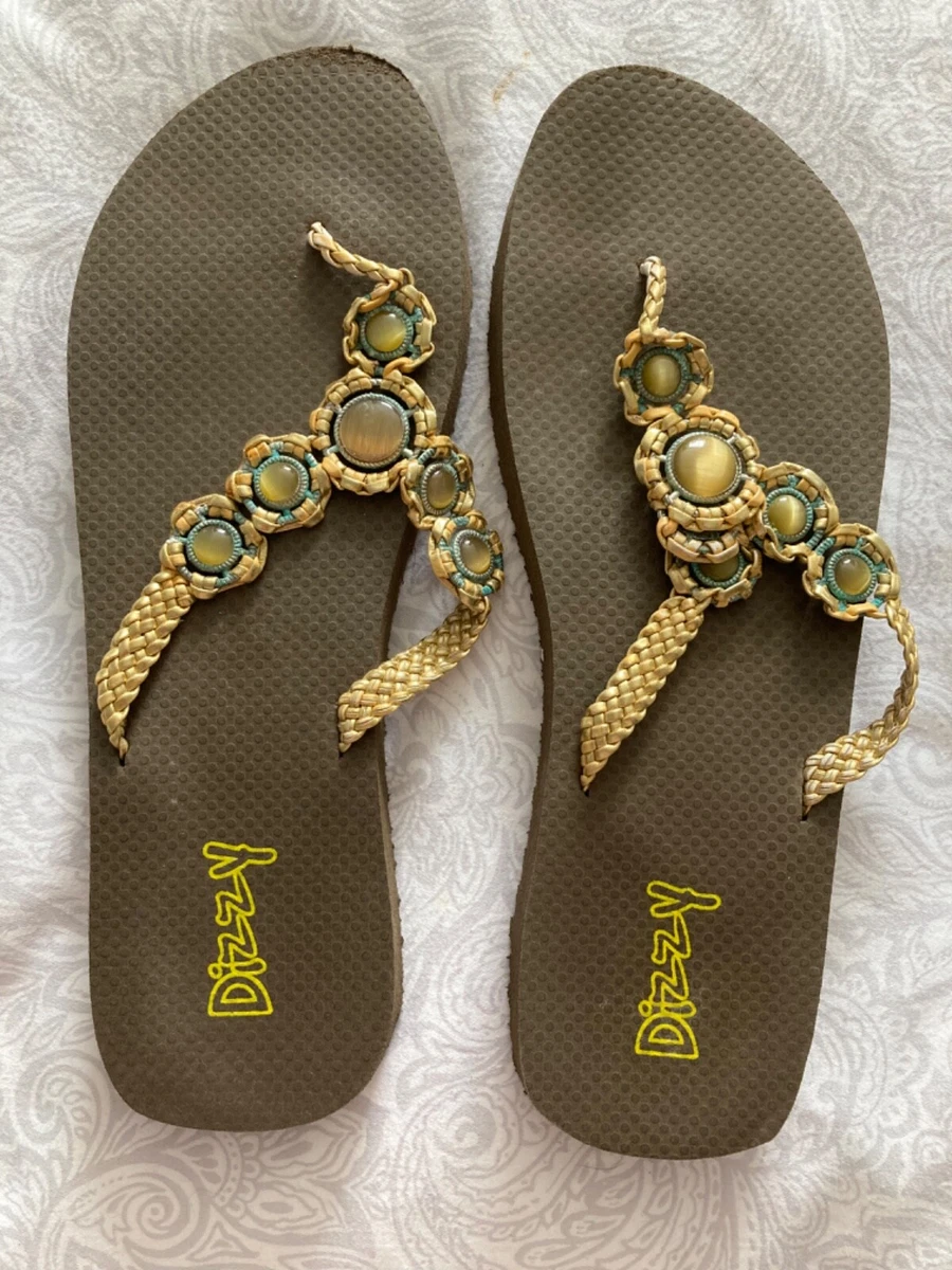 Dizzy flip flops hotsell