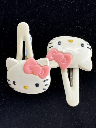 2 New Hello Kitty Sanrio Hair Clips for kids girls hair accessories US Seller - Picture 23 of 46