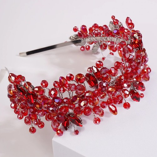 Neu Kristall Stirnband Diadem Party Strass Braut Haarteil Haarschmuck - Bild 17 von 61