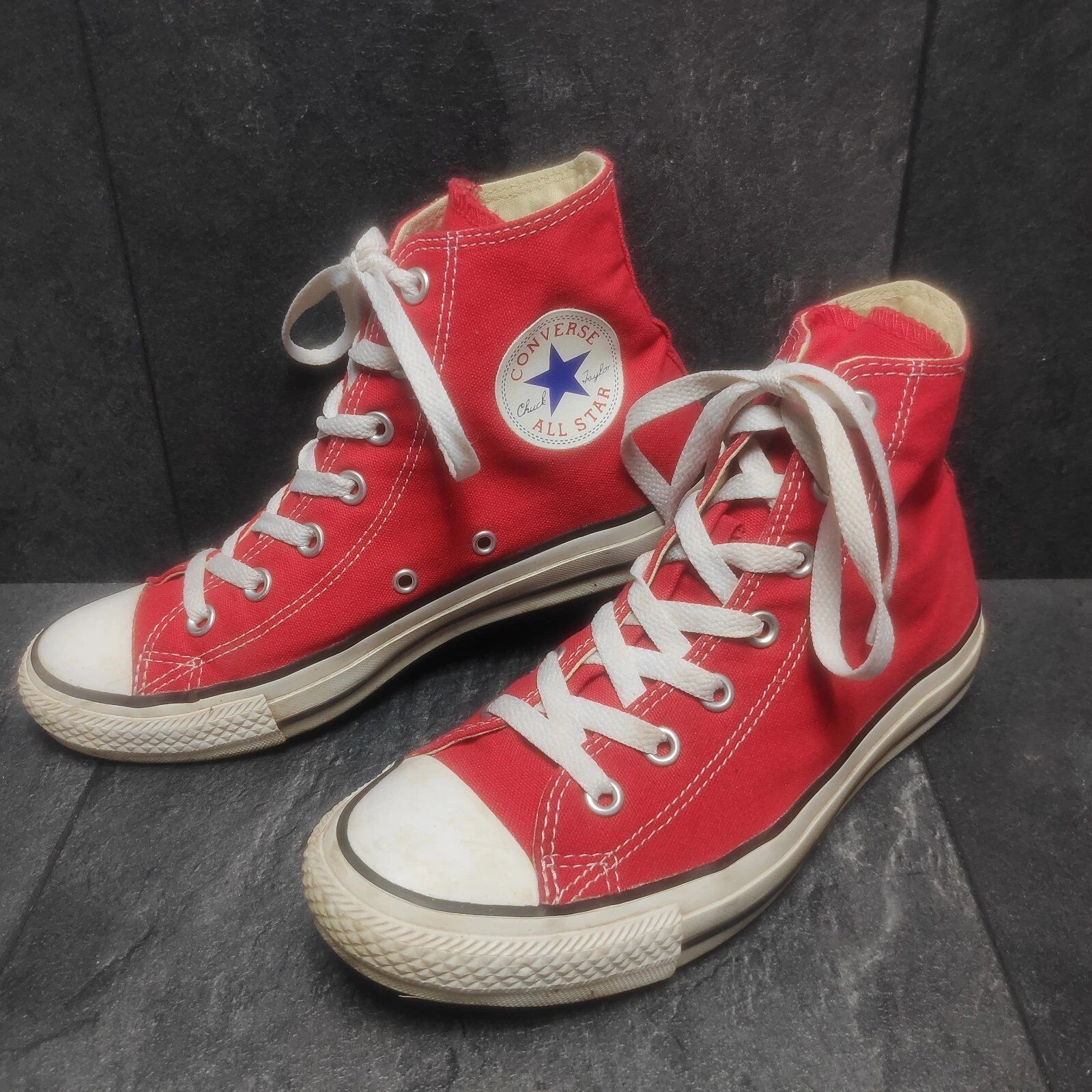 Converse Chucks taglia 39 rosse All Star Chuck Taylor