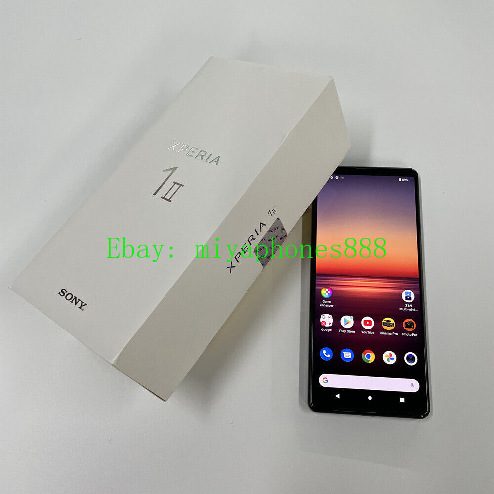 Sony Xperia 1 II XQ-AT52 XQ-AT51 256GB 8/12GB Unlocked Smartphone