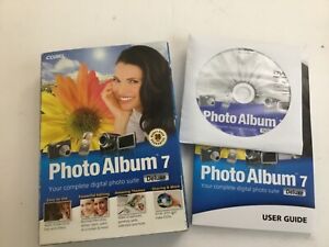 Corel Photo Album 7 Deluxe for Windows - Boxed with User Guide Manual