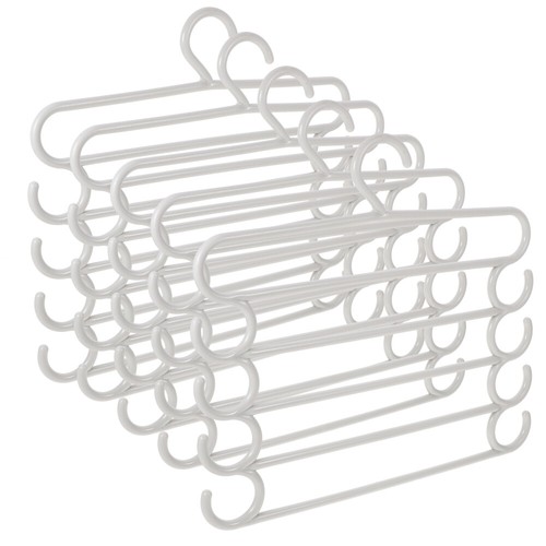 5 Pcs Support Rangement le moins cher Pour Vêtements Cintres Pantalons Multicouches Maison