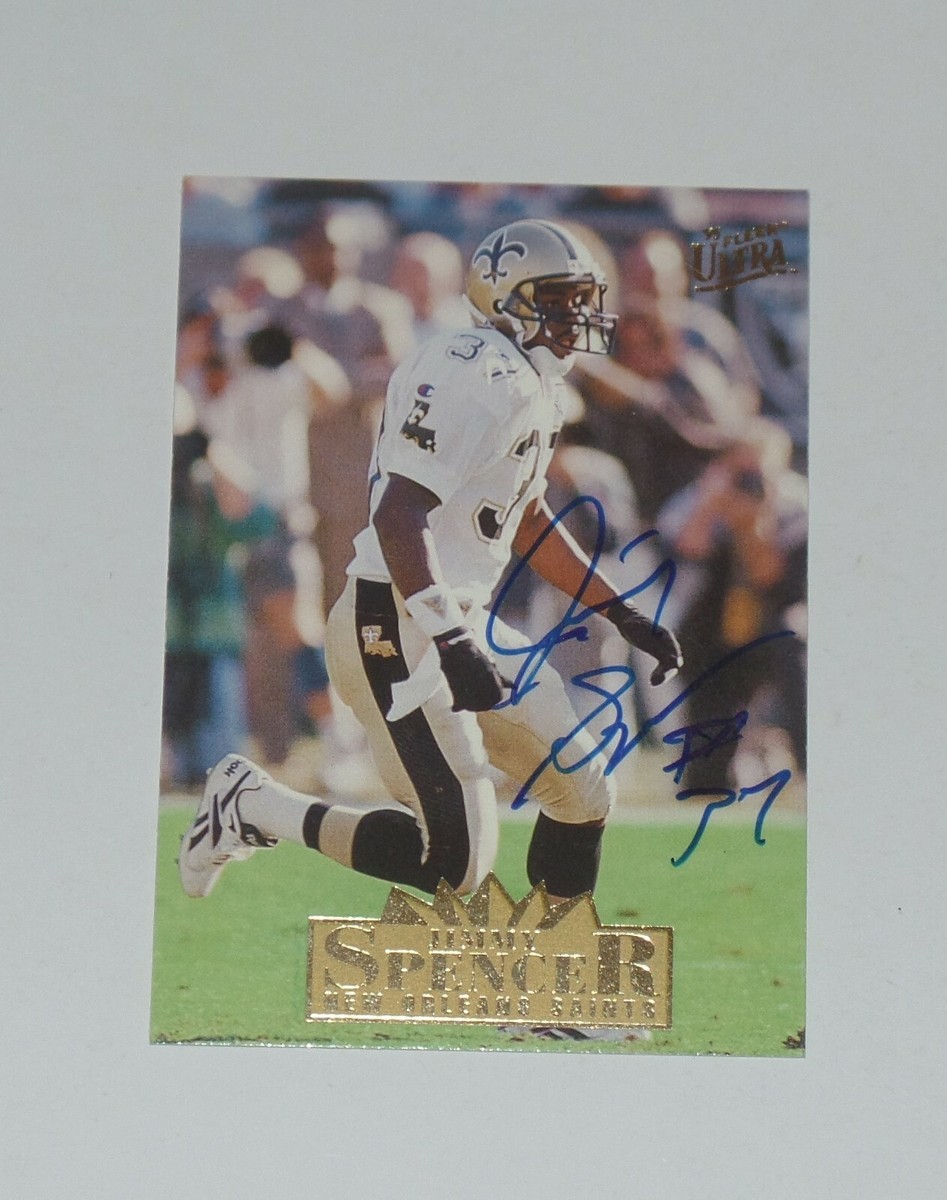 JIMMY SPENCER SIGNED AUTO'D 1995 FLEER ULTRA CARD #218 NEW JIMMY SPENCER SIGNED AUTO'D 1995 FLEER ULTRA CARD #218 NEW