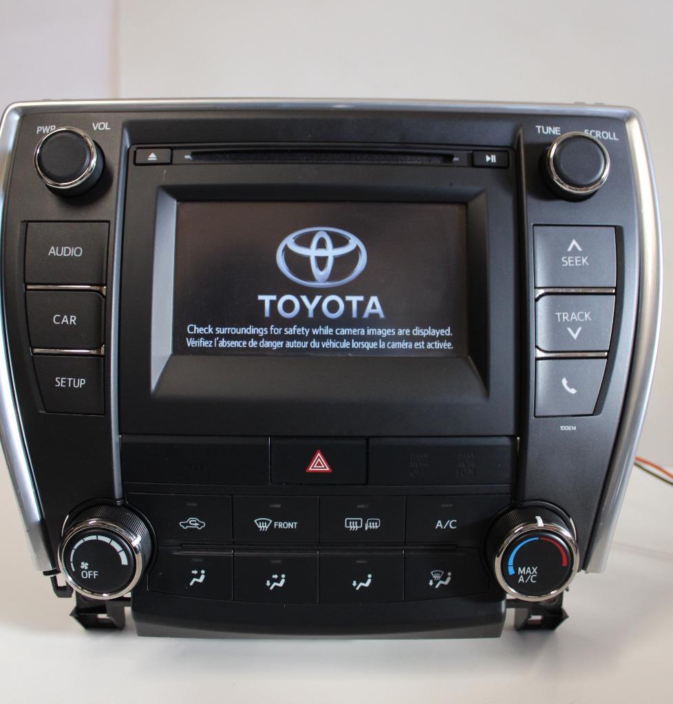 2015-2017 Toyota Camry Radio Stereo Touch Screen CD Player | 86140