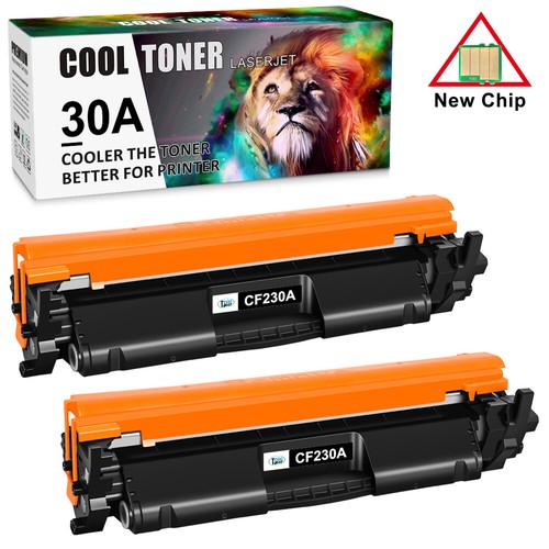 2-Pack 30A Cartuccia Di Toner Compatibile Per HP 30A CF230A 30X CF230X Toner Per Laserjet Pro MFP MFP M227fdw M203dw M203dn M203d M227sdn M227fdn M227d M227 M203 Stampante - Nero - Foto 3