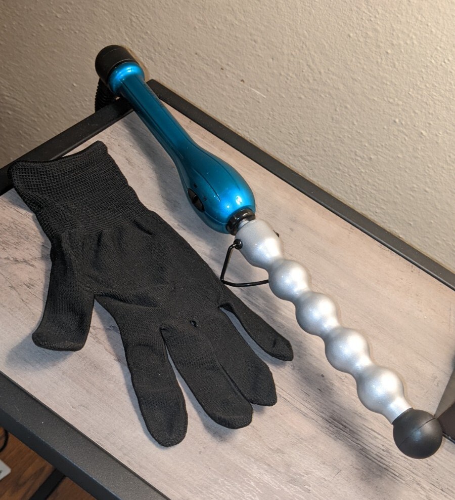 Bed Head Rock N' Roller Curling Wand 2 In 1 Tourmaline Ceramic Styling