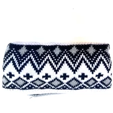 Swiss Tech Black White Winter Headband Perfomance Wear One Size 3M Thinsulate