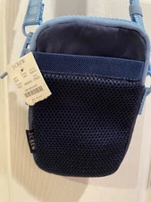 J. Crew Blue Nylon Crossbody Phone Bag NWT Style BJ914