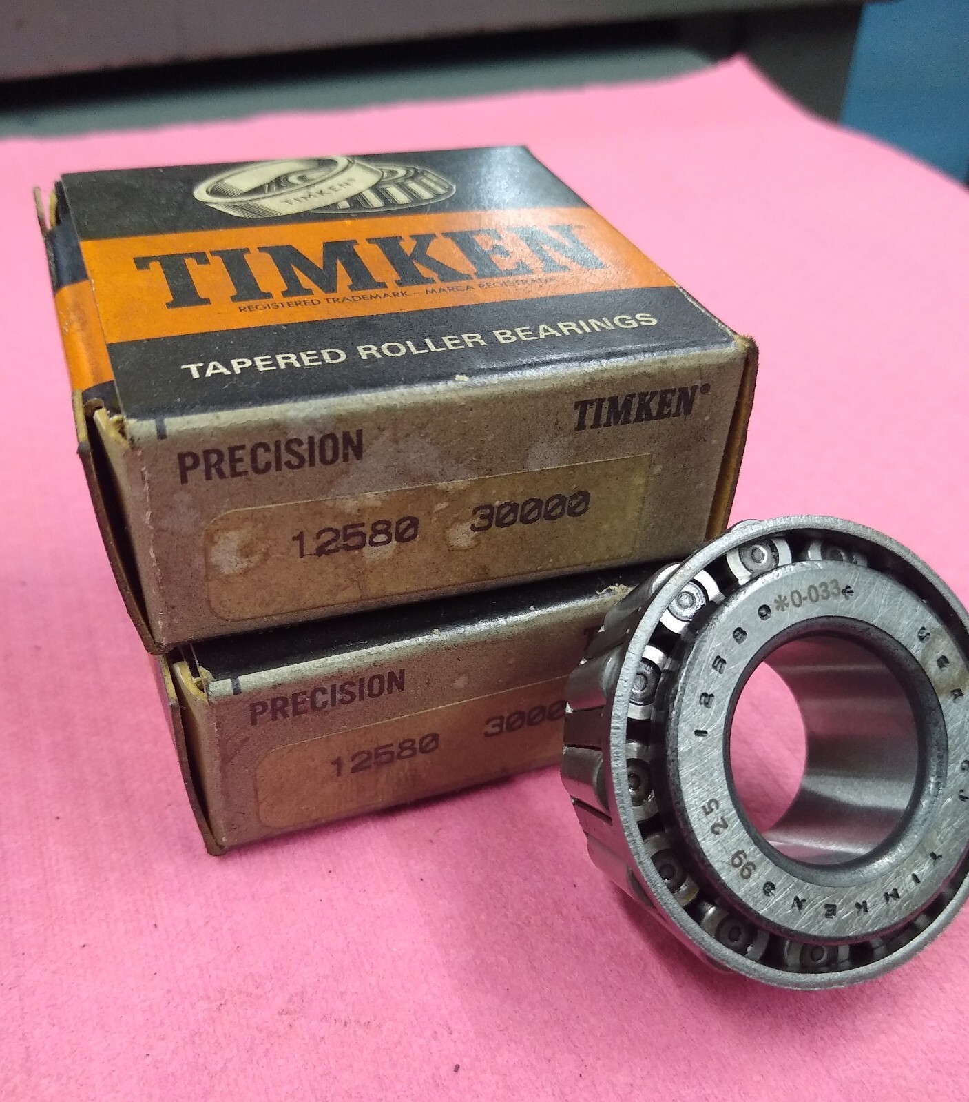Timken 12580 tapered roller bearing eBay