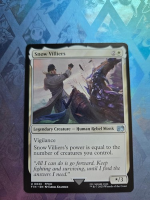 #ad Snow Villiers 33 Uncommon FINAL FANTASY Magic: The Gathering Near Mint $1.49