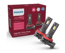 Philips H11 Ultinon Access LED 6000K Car Headlight Bulbs NEW 11362U2500CX