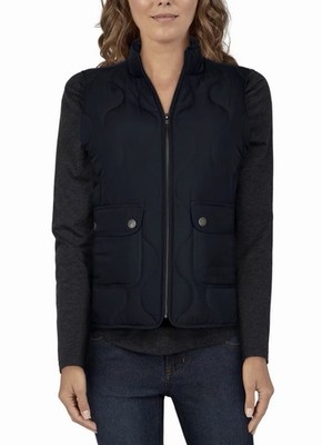 Natural Reflections Quilted Vest Black Medium Gorpcore hiking camping outdoors