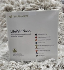 Nu Skin Pharmanex Lifepak Nano 60 Packets Exp 122027 New Nu Skin Pharmanex Lifepak Nano 60 Packets Exp 122027 New