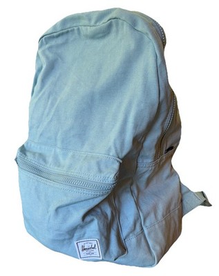 Herschel Supply Co. Cotton Daypack Backpack - GREEN BLUE SAGE NWOT
