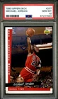 1993 Michael Jordan Upper Deck Hang Time PSA 10 POP 351 Signature Moves UD #237