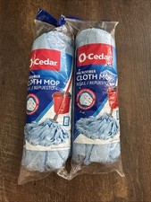 O-Cedar Microfiber Cloth Mop Refill, Blue 1 Count (2 Total)