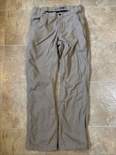 Carhartt Rugged Flex Relaxed Fit Canvas Knit-Lined Utility Work Pants Mens 32x32