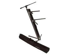 Ultimate Support APEX AX-48 Pro Plus Keyboard Stand + Mic Boom + Tote Carry Bag