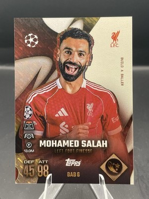 Build a Baller Mohamed Salah Match Attax 2025/2026 Extra 25/26 Liverpool # BAB 5