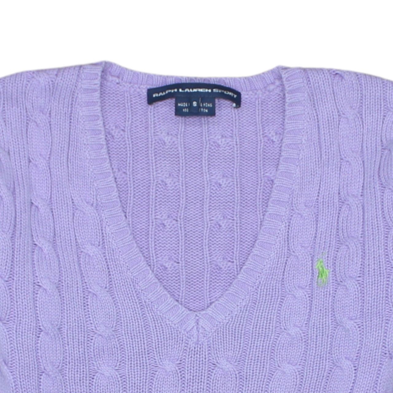 Polo Ralph Lauren Purple Sweatshirt Womens S image 3