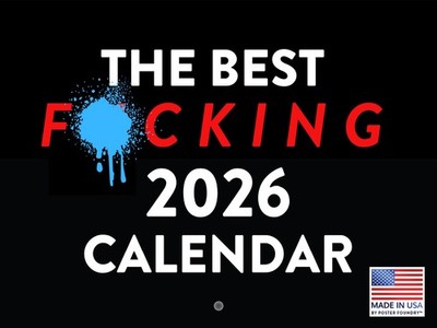 Funny Calendar 2026 Wall Sweary For Adults Inappropriate Gifts 12x18