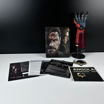 Metal Gear Solid V Phantom Pain Collector's Edition PS4  Geprüft  Steelbook Set