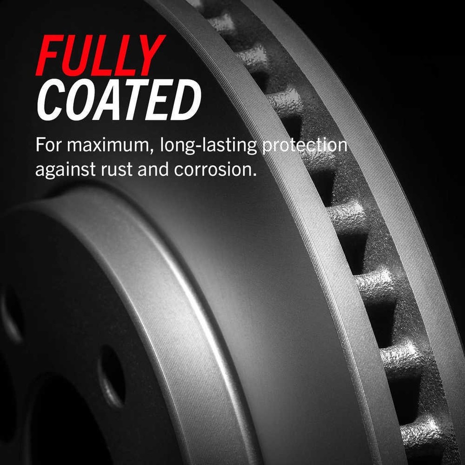 Power Outlet Commure Disc Brake Rotor-Front Genuine Geomet Coated Rotor Power Stop JBR957EVC ...