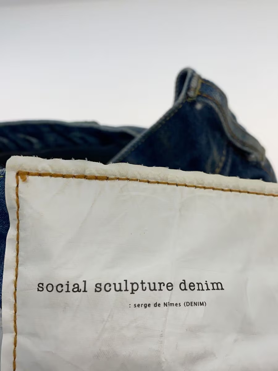 visvim DAMAGED Cutoff processing Jeans Indigo 32 … - image 4