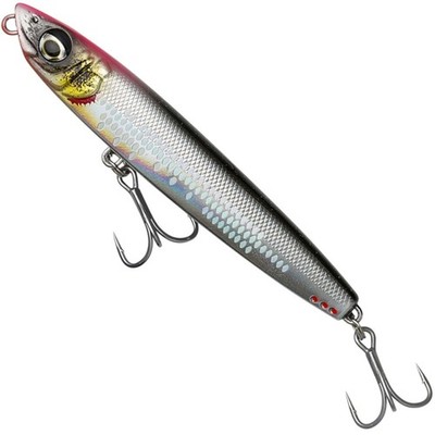 Kunstköder zum Meeresangeln Cast Hacker 13cm 93g extra Sinking, FarbePink Bla...