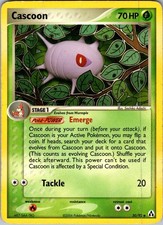 CASCOON 30/92 UC LEGEND MAKER POKEMON DMG