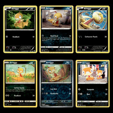 Scraggy Lot 68.0 Black White Pokemon Cards Collection Set Deck Building TCG