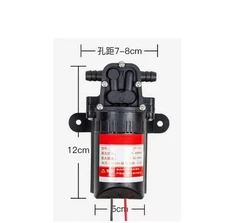 12V Electric Sprayer with Smart Shut-Off and Dual-Core Self-Priming Water Pump