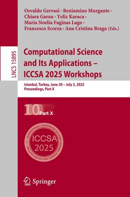 Osvaldo Gervasi (u. a.) | Computational Science and Its Applications - ICCSA...