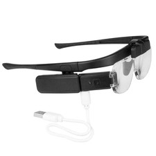 1.5/2.0/2.5/3.5/4.0/4.5X Illuminated Magnifying Glass Adjustable LED Magnifier