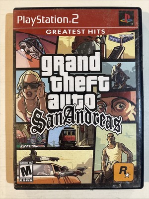 Grand Theft Auto: San Andreas Greatest Hits ( PS2 Sony PlayStation 2)